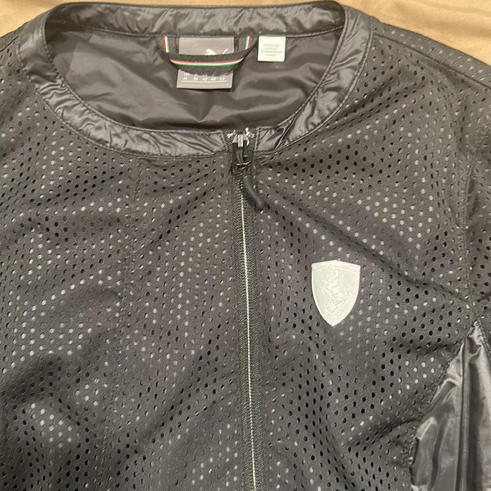 Puma Ferrari Women's Lightweight Moonless Night Jacket Size M